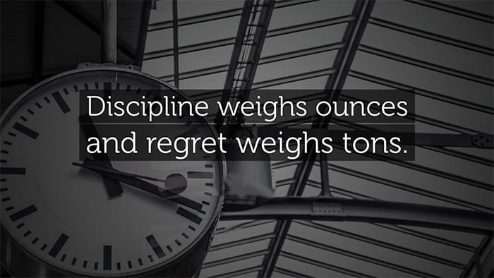 Importance of Discipline